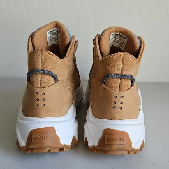 SOREL Women's Kinetic Breakthru Caribou Waterproof Sneaker Booties - Nwt - Picture 4 of 6